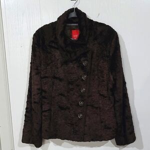 Esprit Dark Brown Textured Jacket